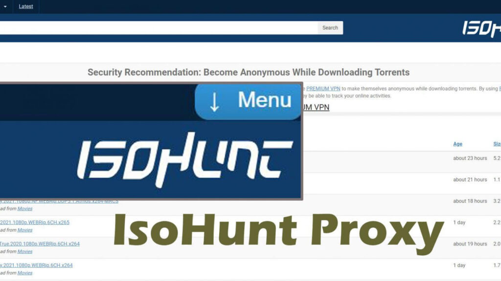 IsoHunt Proxy