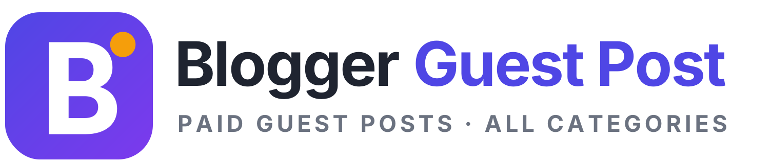 Blogger Guest Post Logo